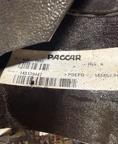N35-1083 Genuine Paccar Extension Fender - Second Truck Parts