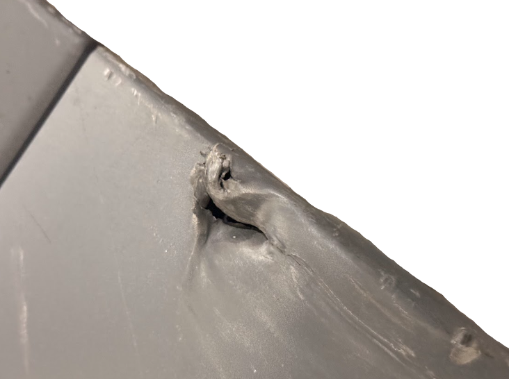 22-73538-003 Genuine Freightliner Gray Right Side Step Fairing - Second Truck Parts