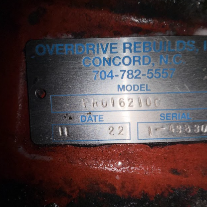 FRO-16210C Genuine Eaton Transmission - Second Truck Parts