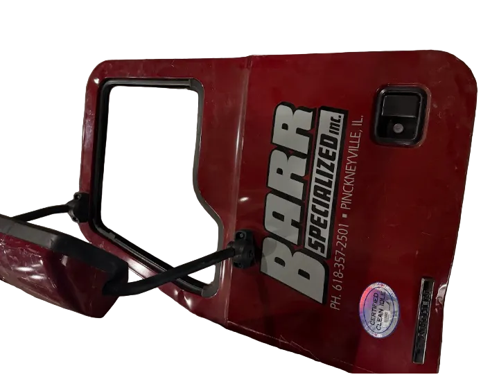 Genuine Mack Left Front Red Door With The Mirror