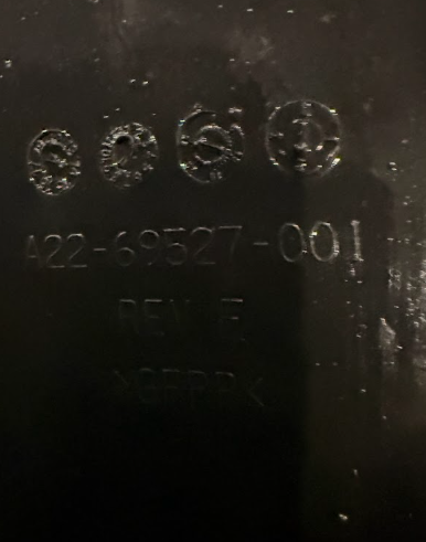 A22-69527-001 Genuine Freightliner Right Hand Splash Guard