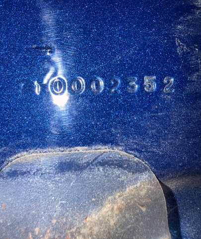 10002352 Genuine Mack Right Side Blue Door - Second Truck Parts