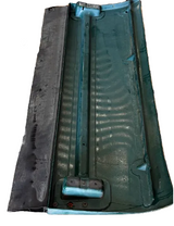 R33-1214 Genuine Peterbilt Green Left Driver Side Fairing Cab Extender - Second Truck Parts