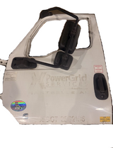 0620 A188 Genuine Cummins White Left Driver Door - Second Truck Parts