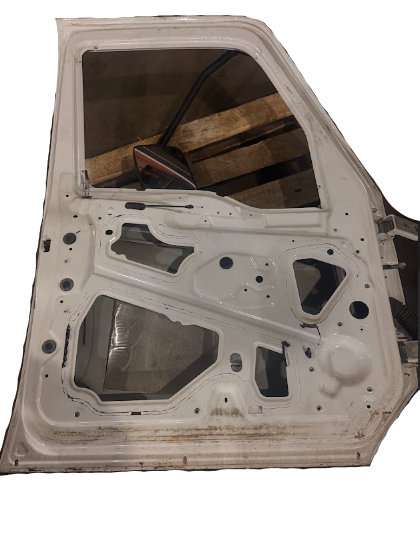 0620 A188 Genuine Cummins White Left Driver Door - Second Truck Parts