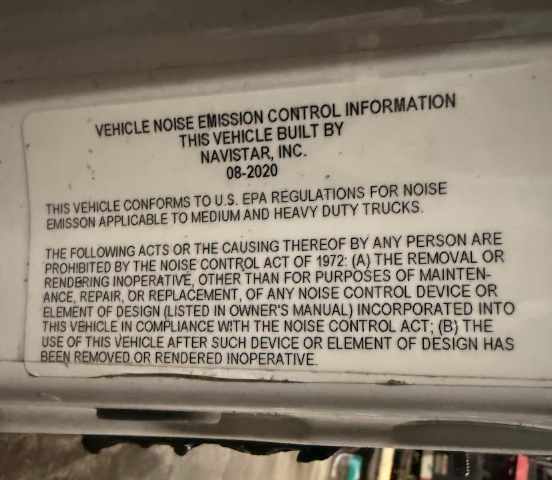 0620 A188 Genuine Cummins White Left Driver Door - Second Truck Parts