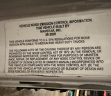 0620 A188 Genuine Cummins White Left Driver Door - Second Truck Parts