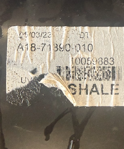 A18-71390-010 Genuine Freightliner Left Side Door Interior Panel