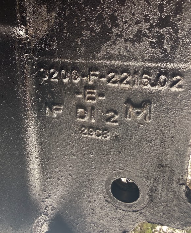 3200-J-2220 Genuine Meritor Front Differential Assembly - Second Truck Parts