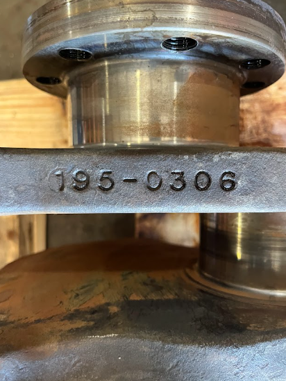 195-0306 Genuine Cat Crankshaft C13