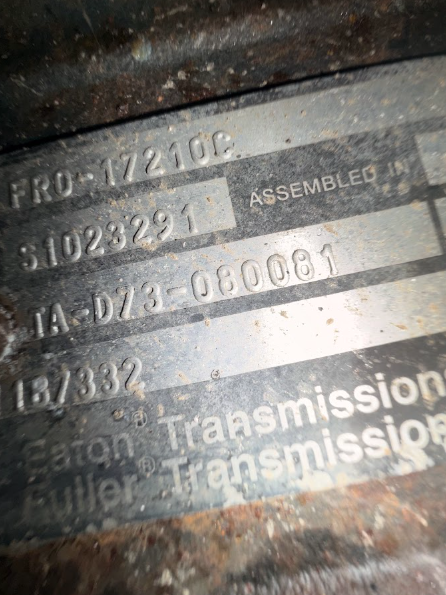 TA-D73-080081 Genuine Eaton Transmission - Second Truck Parts