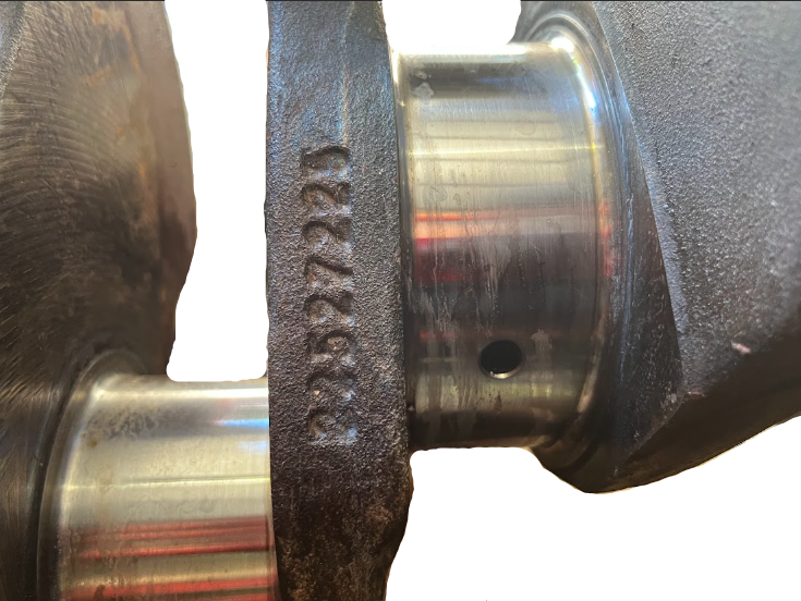 DDE 23527225 Genuine Detroit Diesel Engine Crankshaft 168 STROKE S60 14L DDEC VI