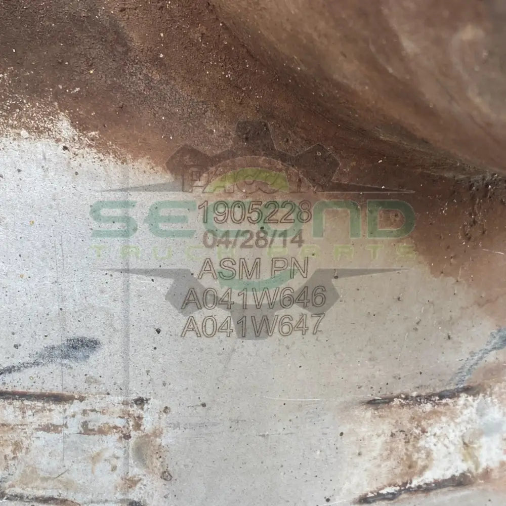 A041W647 Genuine Paccar Diesel Particulate Filter - DPF Filters