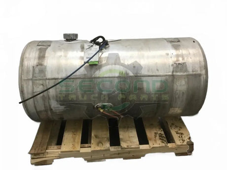 Aluminum LH fuel tank measures 23" x 50" 100 gallon OEM - Second Truck Parts