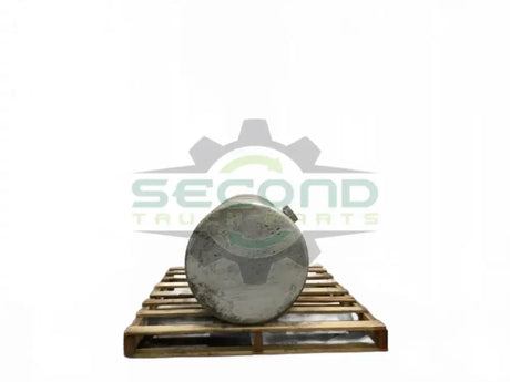 Aluminum LH fuel tank measures 24" x 59" 100 gallons OEM - Second Truck Parts