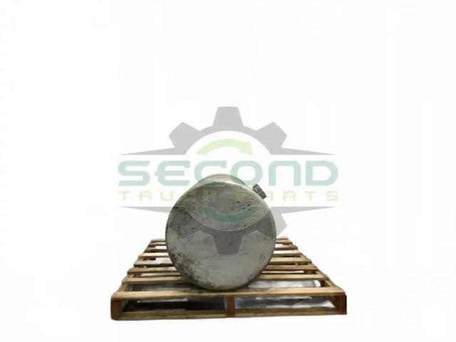 Aluminum LH fuel tank measures 24" x 59" 100 gallons OEM - Second Truck Parts