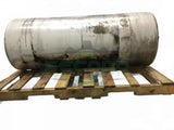 Aluminum LH fuel tank measures 24" x 59" 100 gallons OEM - Second Truck Parts