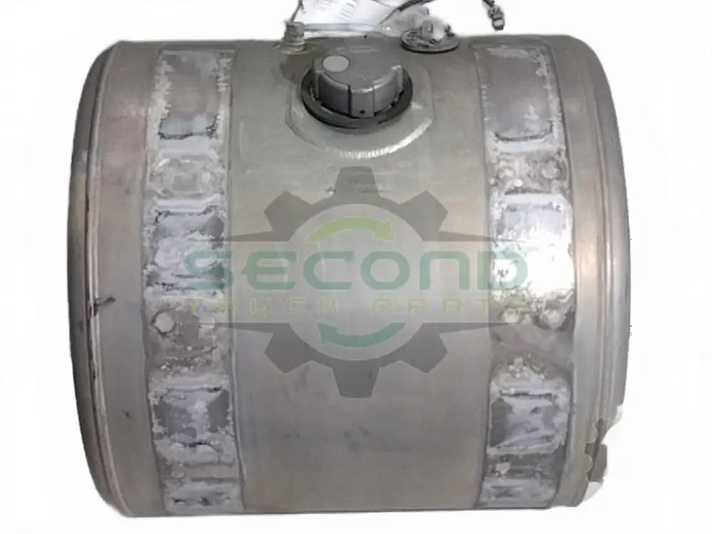 Aluminum LH fuel tank measures 25" x 26" 50 gallon center filler - Second Truck Parts