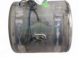 Aluminum LH fuel tank measures 25" x 26" 50 gallon center filler - Second Truck Parts