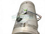 Aluminum LH Fuel Tank measures 25" x 50" 100 gallon rear filler - Second Truck Parts