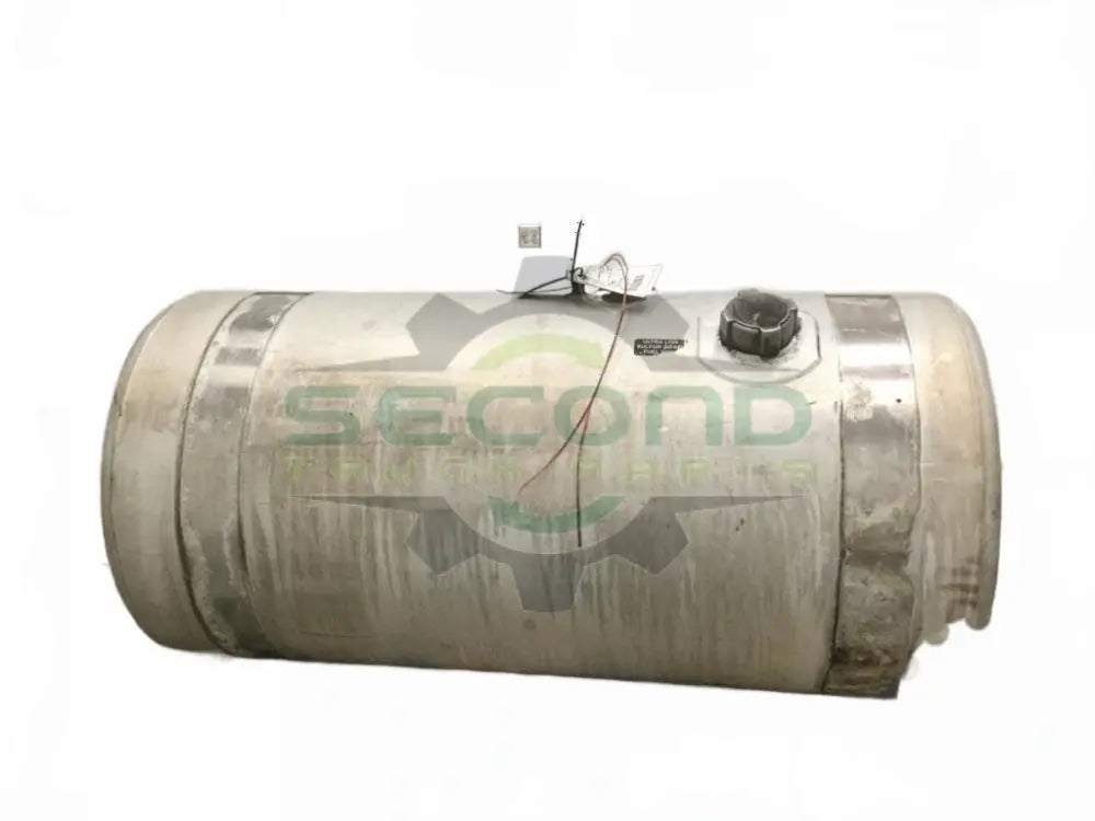 Aluminum LH Fuel Tank measures 25" x 50" 100 gallon rear filler - Second Truck Parts