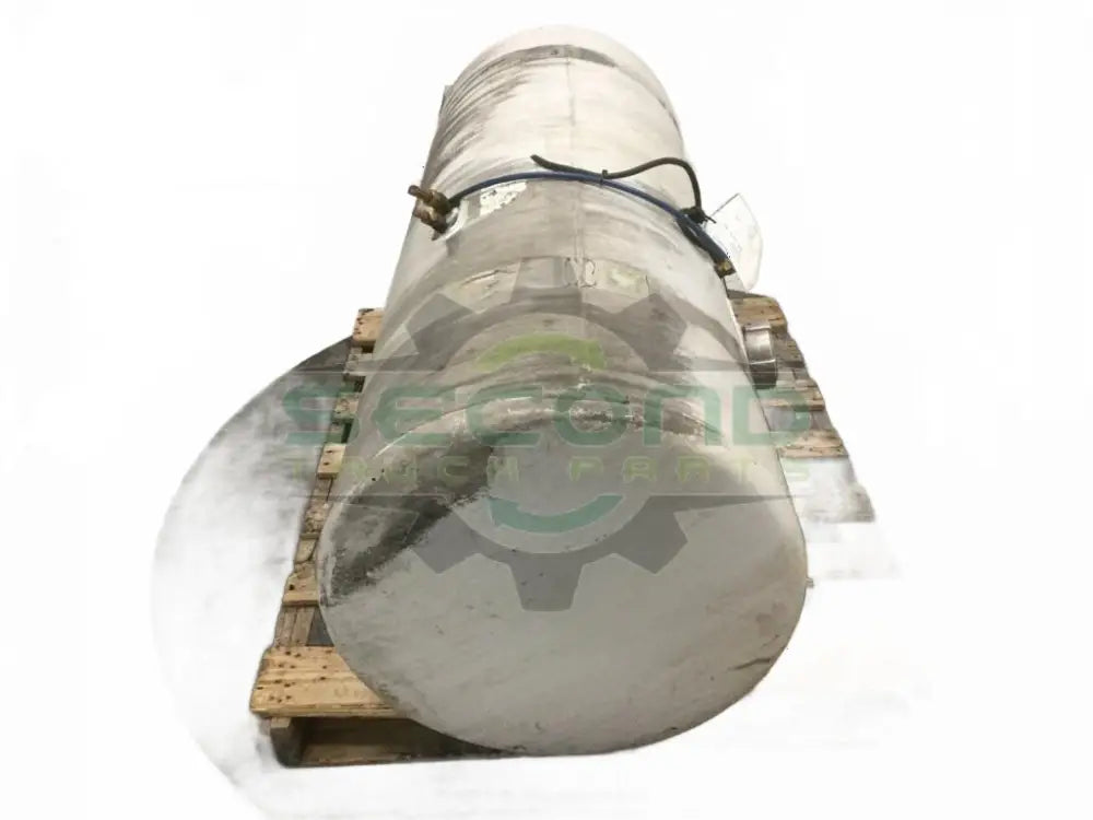 Aluminum LH fuel tank measures 25" x 60" 100 gallon with front - Second Truck Parts