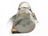 Aluminum LH fuel tank measures 25" x 60" 100 gallon with front - Second Truck Parts