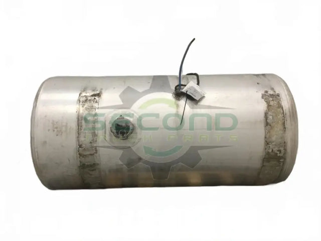 Aluminum LH Fuel Tank measures 25' x 60" 100 gallon with front - Second Truck Parts