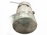 Aluminum LH Fuel Tank measures 25' x 60" 100 gallon with front - Second Truck Parts