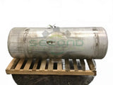 Aluminum LH Fuel Tank measures 25" x 70" 140 gallon with front - Second Truck Parts