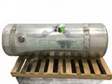 Aluminum LH Fuel Tank measures 25" x 70" 140 gallon with front - Second Truck Parts