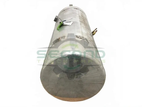 Aluminum LH Fuel Tank measures 25" x 70" 140 gallon with front - Second Truck Parts
