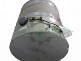 Aluminum LH Fuel Tank measures 26" x 29" 60 gallon Rear filler neck - Second Truck Parts