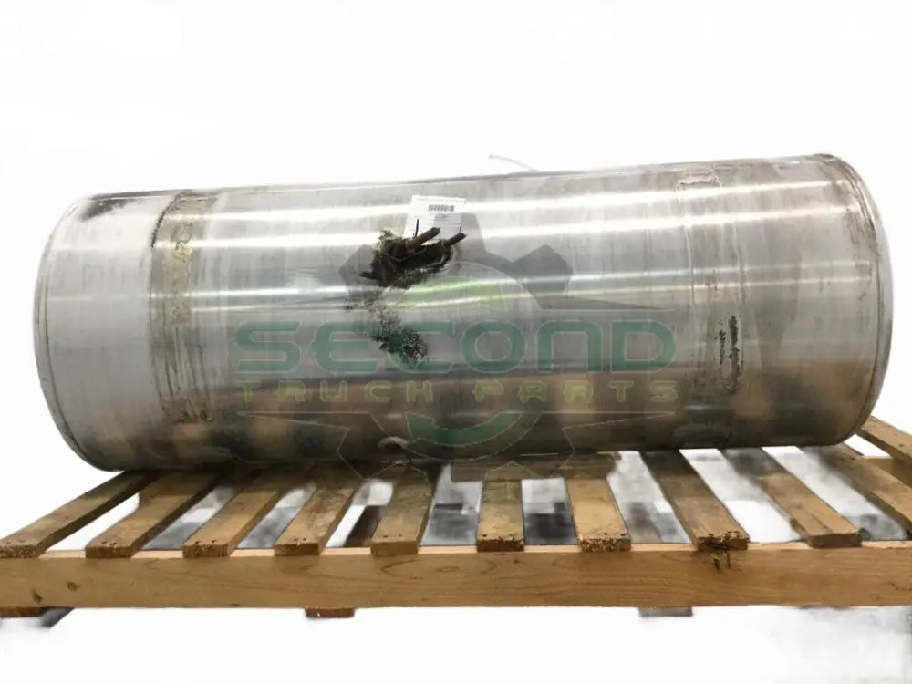 Aluminum RH fuel tank measures 24" x 59" 100 gallons OEM - Second Truck Parts