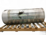 Aluminum RH fuel tank measures 24" x 59" 100 gallons OEM - Second Truck Parts