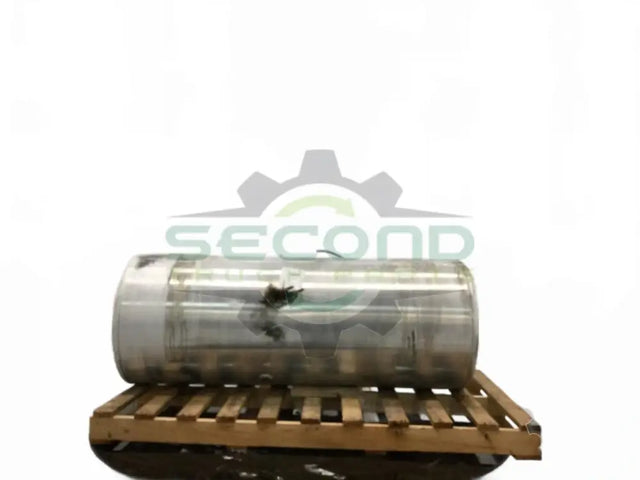 Aluminum RH fuel tank measures 24" x 59" 100 gallons OEM - Second Truck Parts