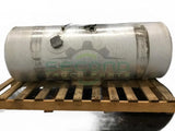 Aluminum RH fuel tank measures 24" x 59" 100 gallons OEM - Second Truck Parts