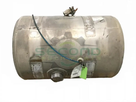 Aluminum RH fuel tank measures 25" x 36" 75 gallon center filler - Second Truck Parts