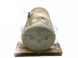 Aluminum RH fuel tank measures 25" x 49" 100 gallon with rear - Second Truck Parts