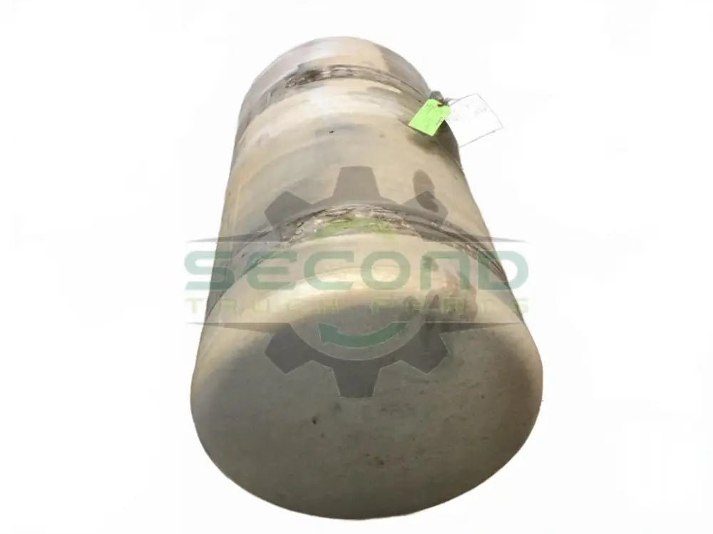 Aluminum RH fuel tank measures 25" x 49" 100 gallon with rear - Second Truck Parts