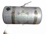 Aluminum RH fuel tank measures 25" x 49" 100 gallon with rear - Second Truck Parts
