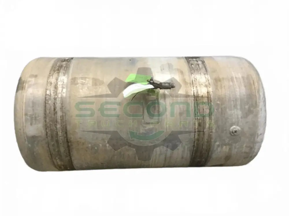 Aluminum RH fuel tank measures 25" x 49" 100 gallon with rear - Second Truck Parts