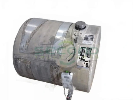 Aluminum RH Fuel Tank measures 26" x 29" 60 gallon Rear filler neck - Second Truck Parts