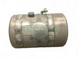 Aluminum RH Fuel Tank measures 26" x 36" 70 Gallon Rear Filler Neck - Second Truck Parts
