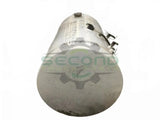 Aluminum RH fuel tank measures 26" x 47" 100 gallon with rear - Second Truck Parts