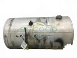 Aluminum RH fuel tank measures 26" x 47" 100 gallon with rear - Second Truck Parts
