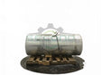 Aluminum RH fuel tank measures 26" x 60" 120 gallons with front - Second Truck Parts