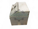 Chassis LH mounted Saddle Box Tool Box all metal OEM - Second Truck Parts