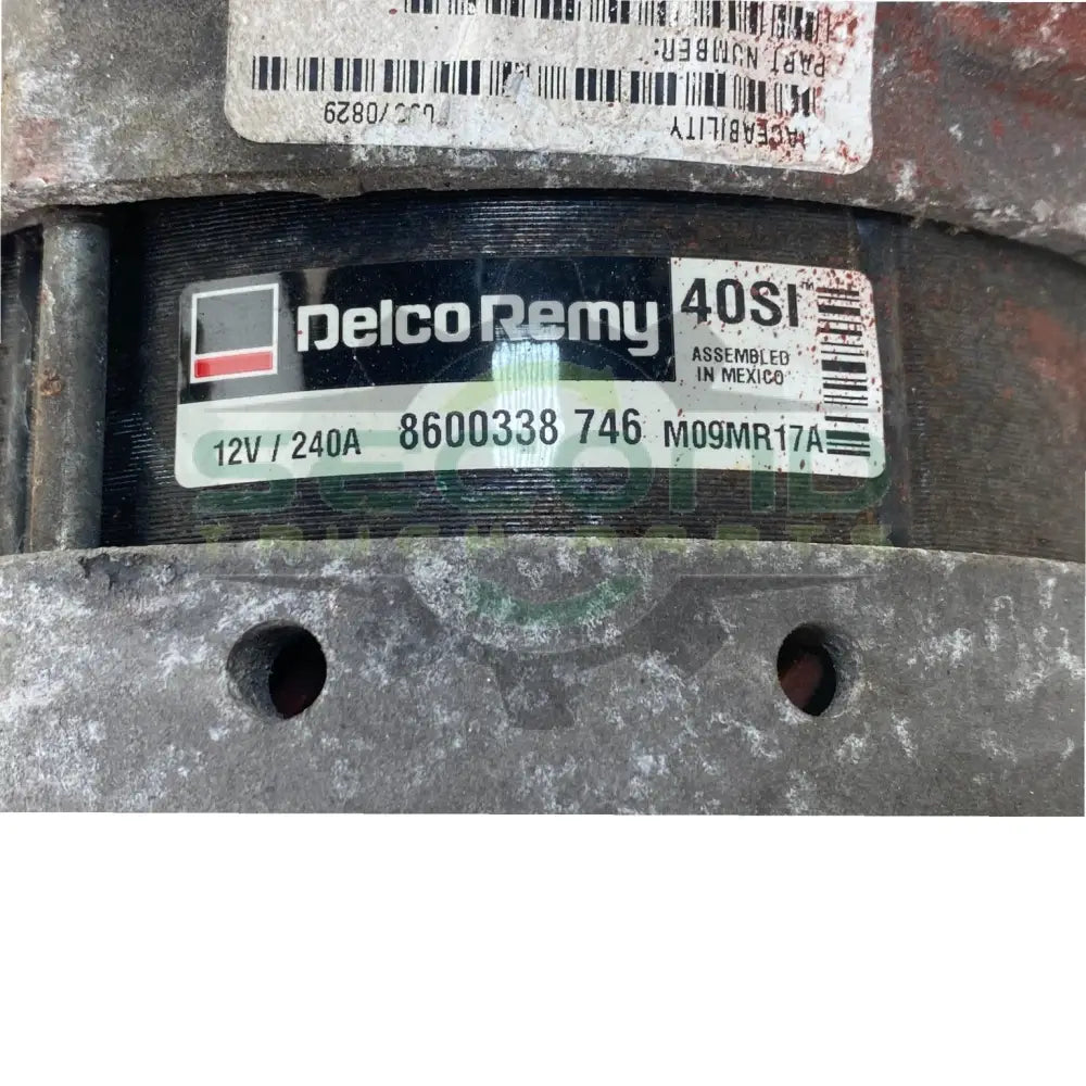DR8600338 746 Genuine Delco Remy Alternator 12V 240A - Alternators