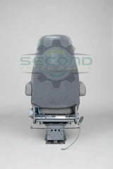 Duroshox 2195 20” Black Captain Air Ride Truck Driver Seat P/N 324696-01 - Second Truck Parts